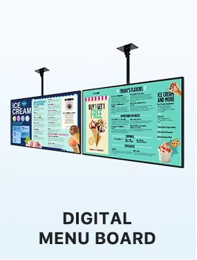 7 Digital menu board จอแสดงเมนูสินค้า