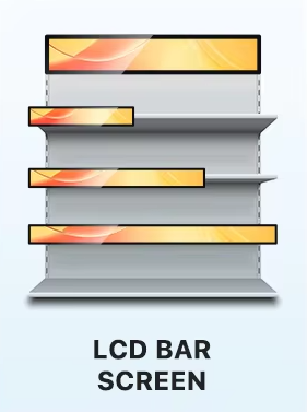 8 LCD Bar screen จอแสดงเอฟเฟค